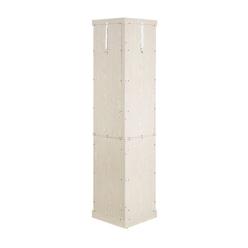 Vitrine d'angle élégante avec éclairage intégré Idéale
