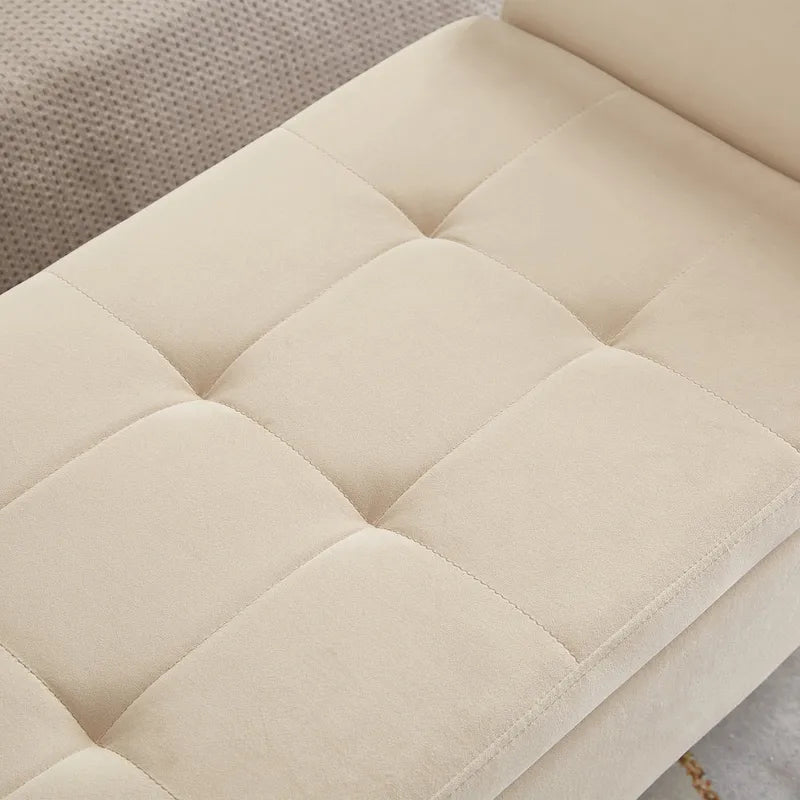 Banc de rangement armé pour entrée de chambre à coucher/salon