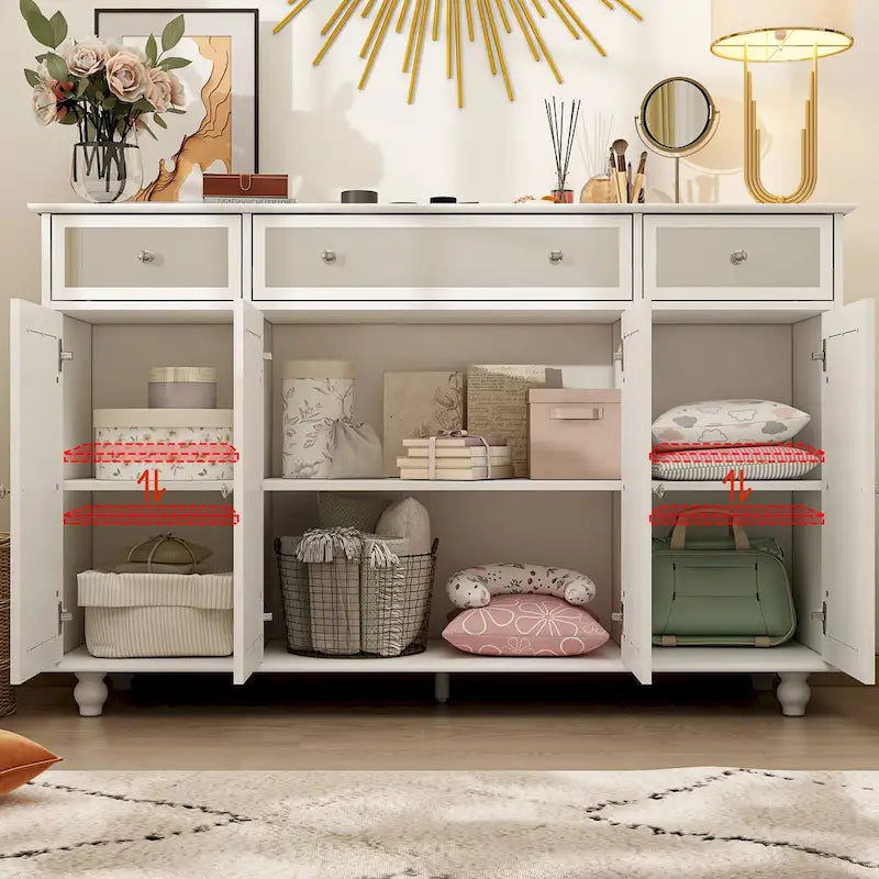 Armoire d'appoint avec miroir