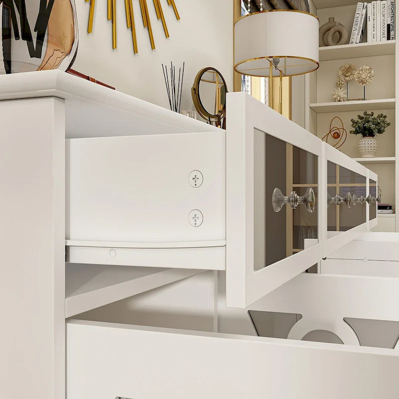 Armoire d'appoint avec miroir