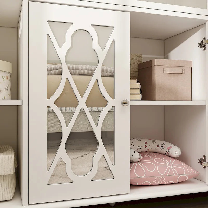 Armoire d'appoint avec miroir