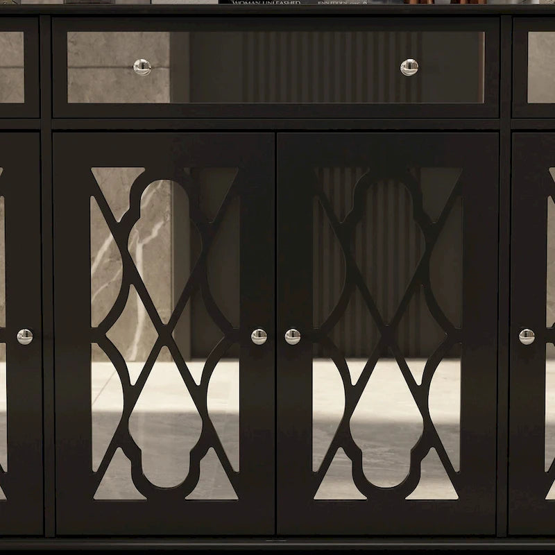 Armoire d'appoint avec miroir
