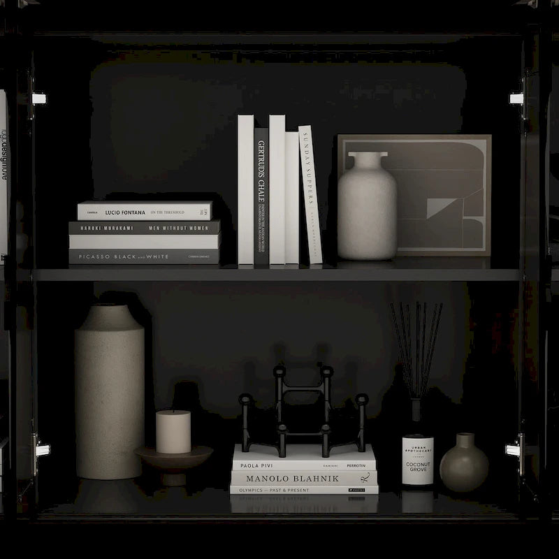 Armoire d'appoint avec miroir