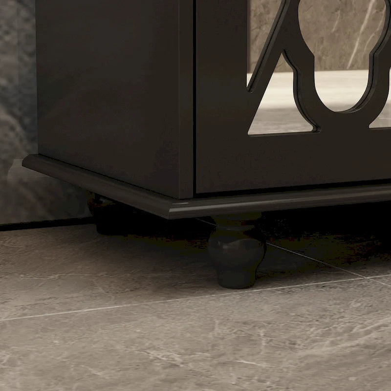 Armoire d'appoint avec miroir
