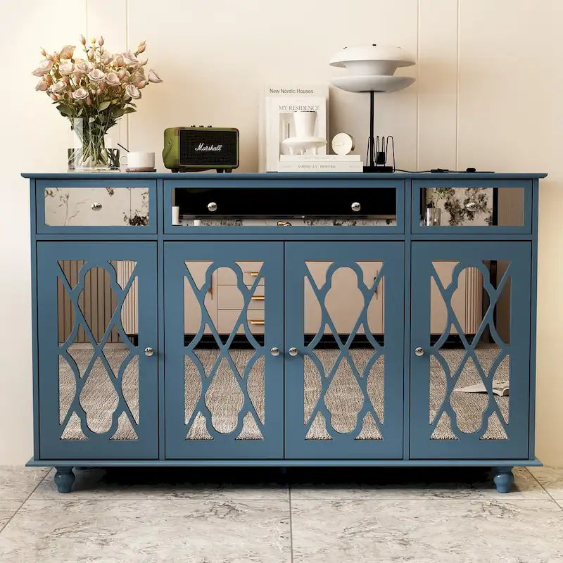 Armoire d'appoint avec miroir