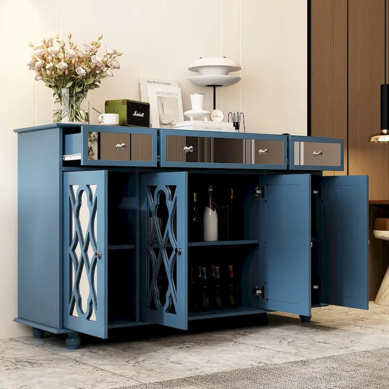 Armoire d'appoint avec miroir