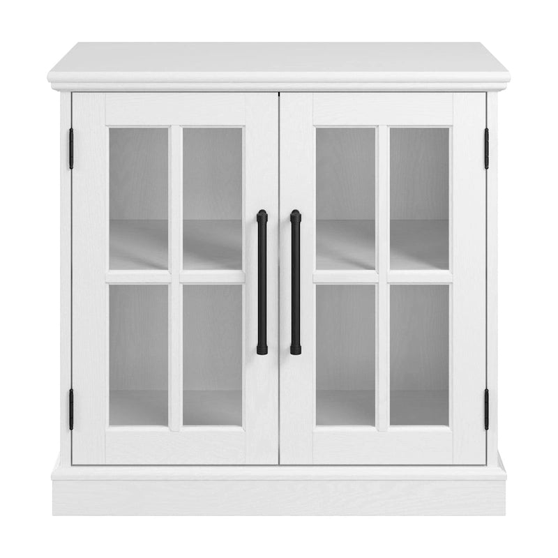 Meuble de rangement avec portes vitrées