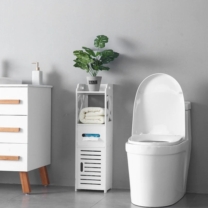 Meuble de rangement de salle de bain à 3 niveaux
