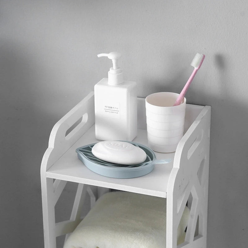 Meuble de rangement de salle de bain à 3 niveaux