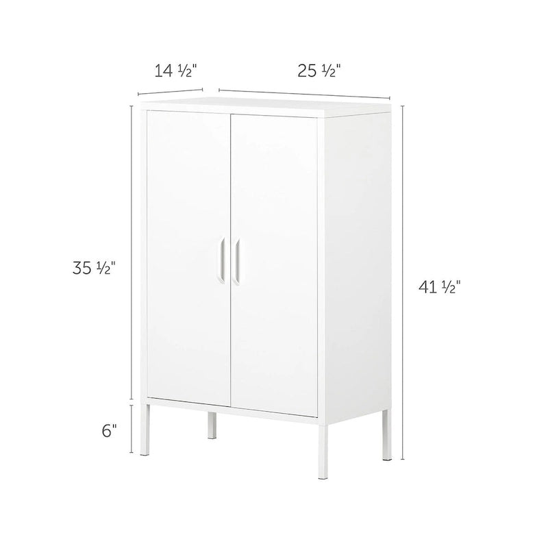 Armoire de rangement 2 portes