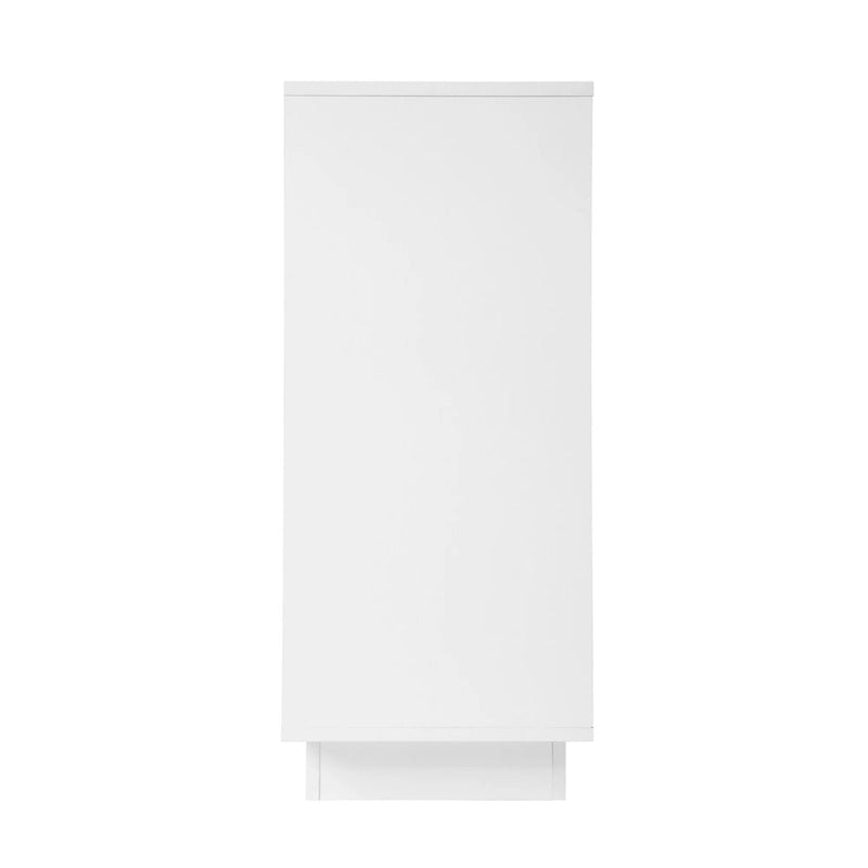 2 Meubles de rangement avec porte vitrée pour le salon