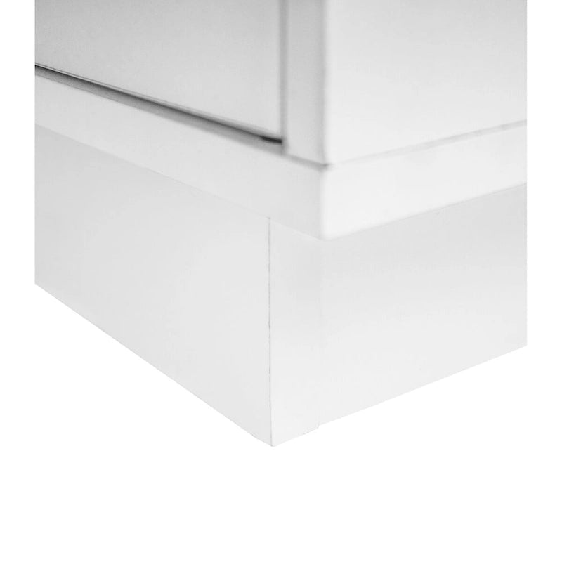 2 Meubles de rangement avec porte vitrée pour le salon