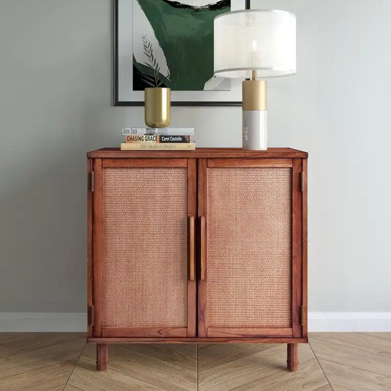 Armoire 2 portes marron