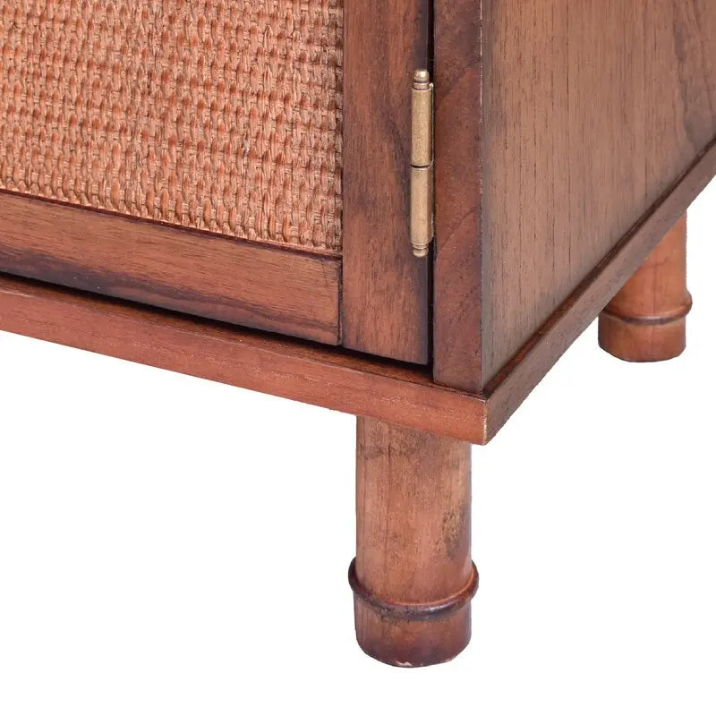 Armoire 2 portes marron