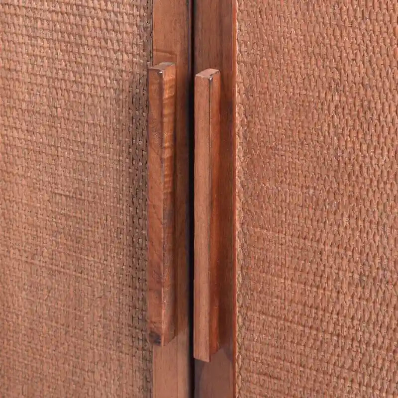 Armoire 2 portes marron