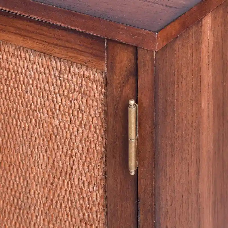 Armoire 2 portes marron