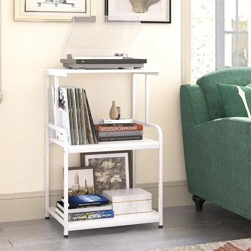 Meuble d'imprimante avec étagère de rangement