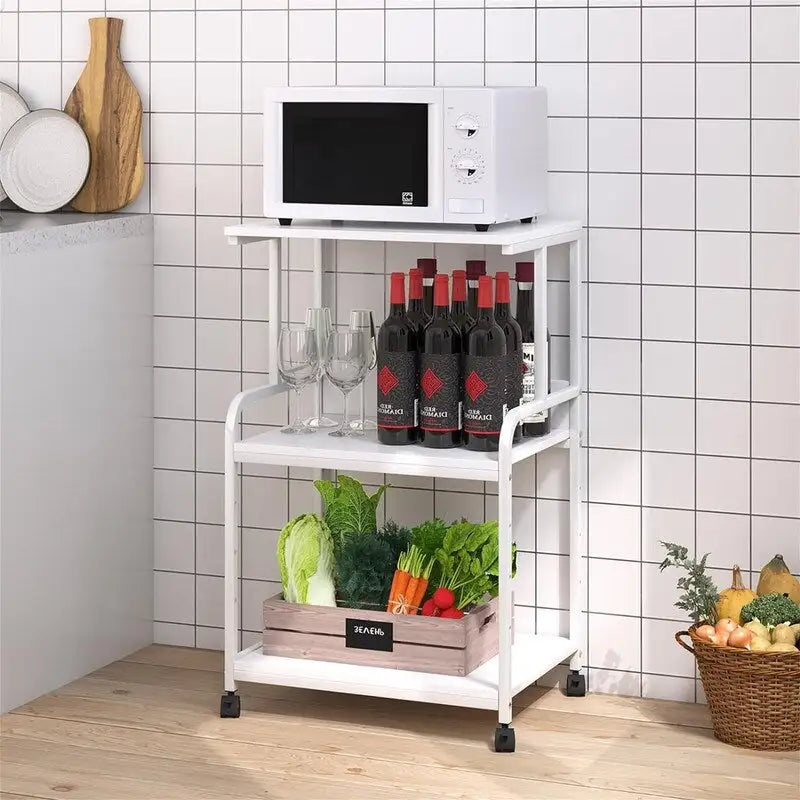 Meuble d'imprimante avec étagère de rangement