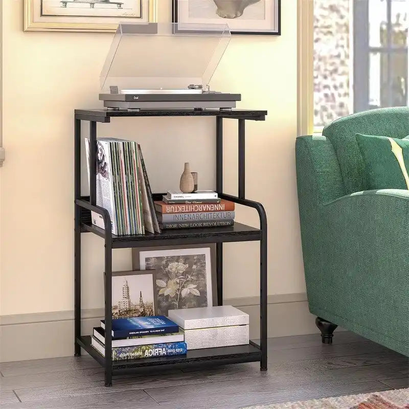 Meuble d'imprimante avec étagère de rangement