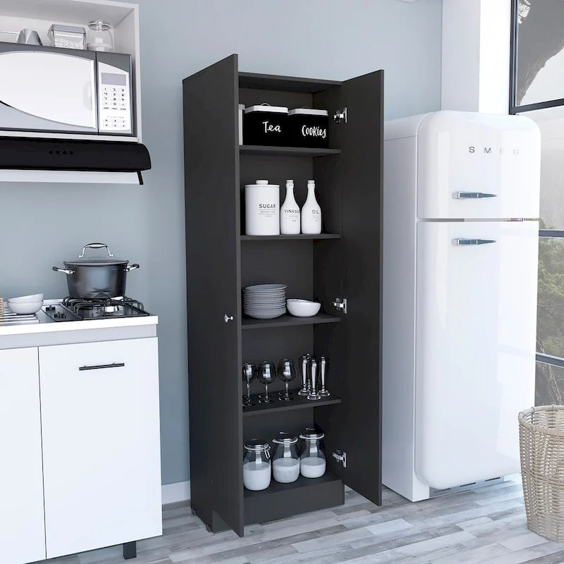 Meuble de rangement pour linge autoportant de 23,6 po L x 71,1 po H