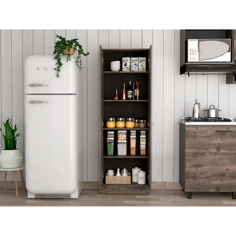 Meuble de rangement pour linge autoportant de 23,6 po L x 71,1 po H