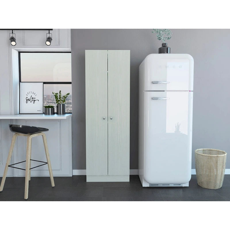 Meuble de rangement pour linge autoportant de 23,6 po L x 71,1 po H