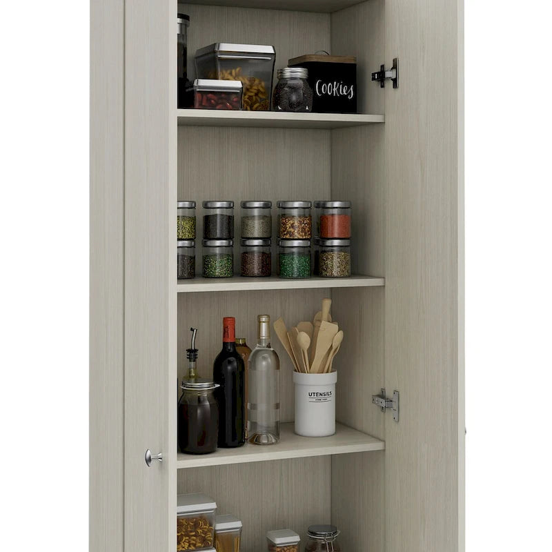 Meuble de rangement pour linge autoportant de 23,6 po L x 71,1 po H