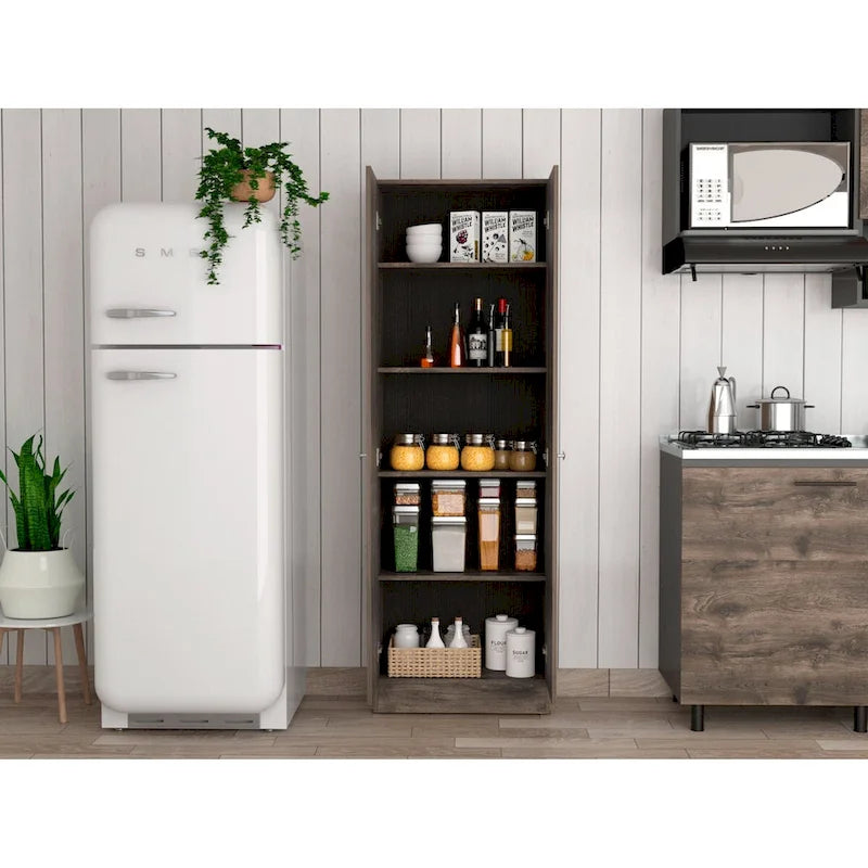 Meuble de rangement pour linge autoportant de 23,6 po L x 71,1 po H