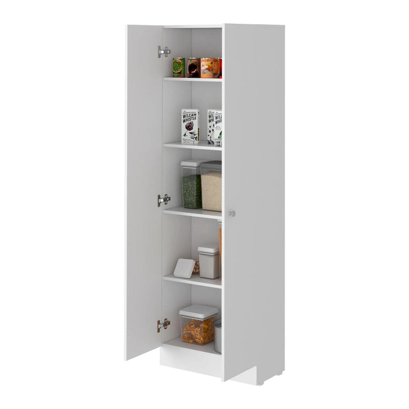 Meuble de rangement pour linge autoportant de 23,6 po L x 71,1 po H