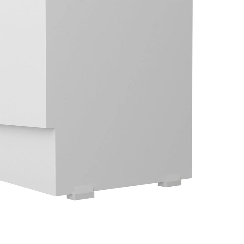 Meuble de rangement pour linge autoportant de 23,6 po L x 71,1 po H