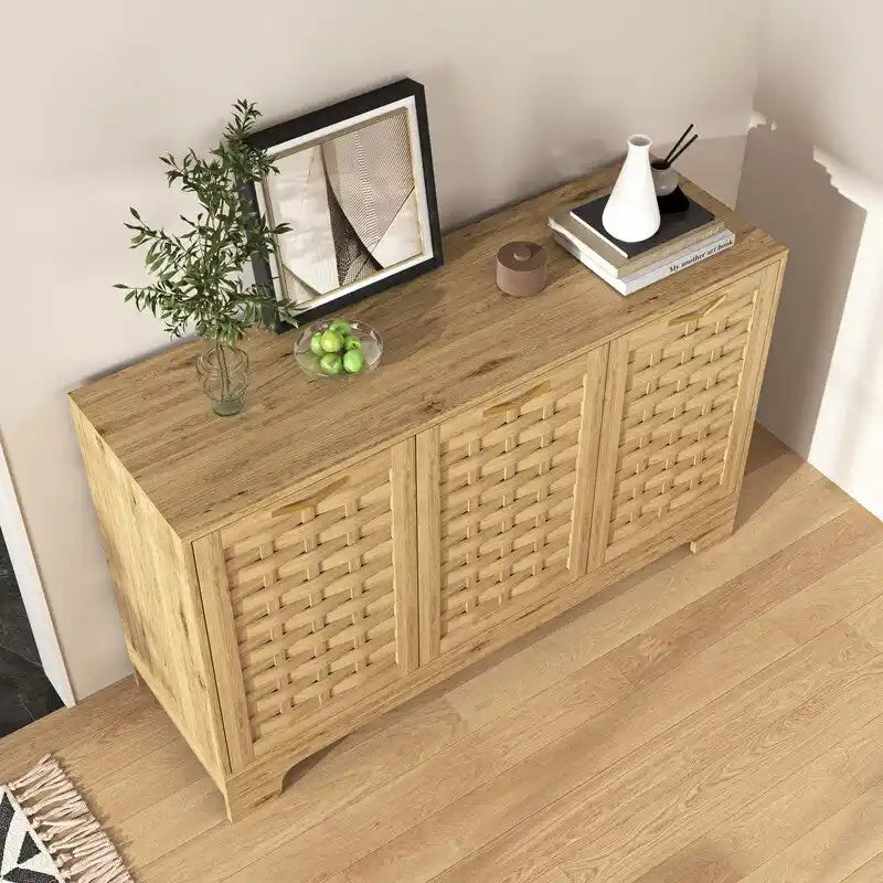 Meuble de rangement pour bar à café de style ferme