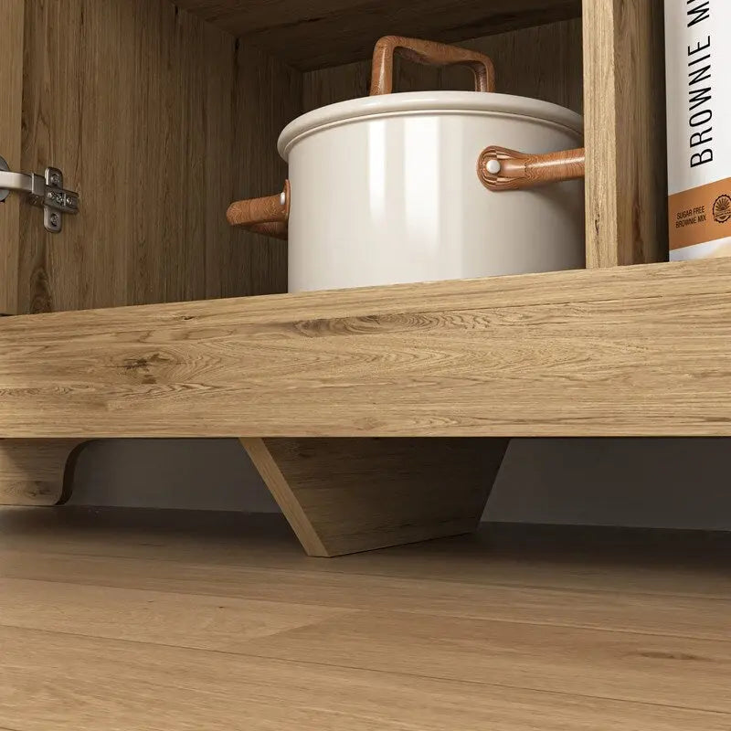 Meuble de rangement pour bar à café de style ferme