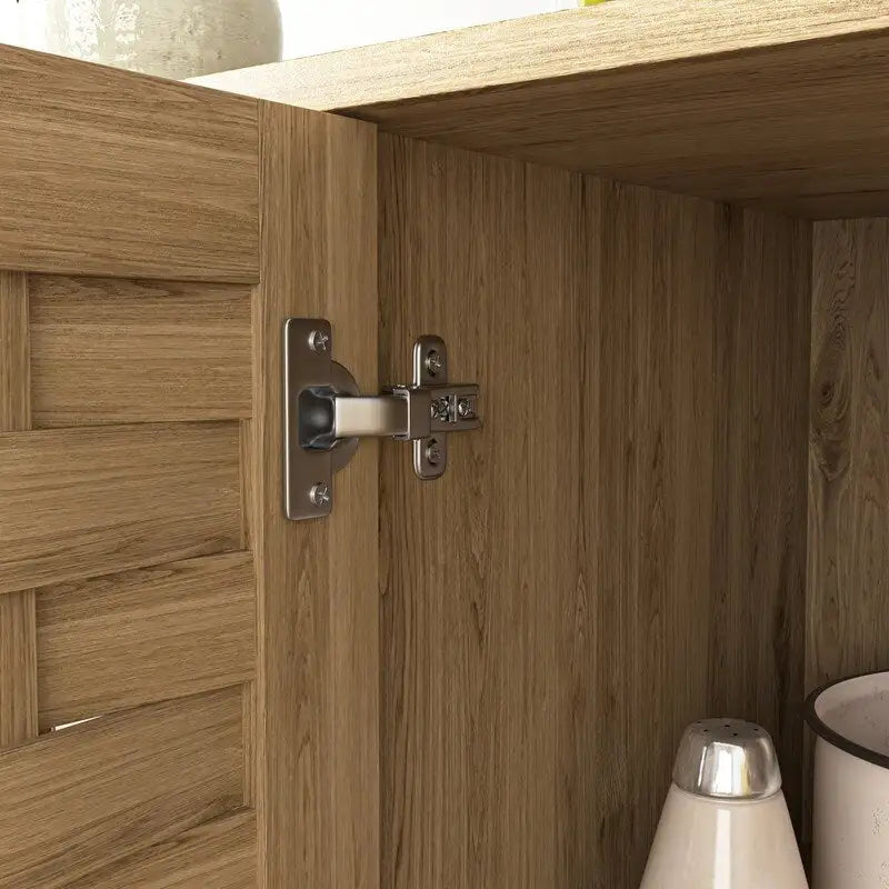 Meuble de rangement pour bar à café de style ferme